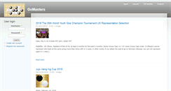 Desktop Screenshot of gomasters.com
