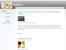 Tablet Screenshot of gomasters.com